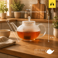 Glass Kettle With Infuser