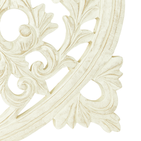 White Square Wood Wall Decor