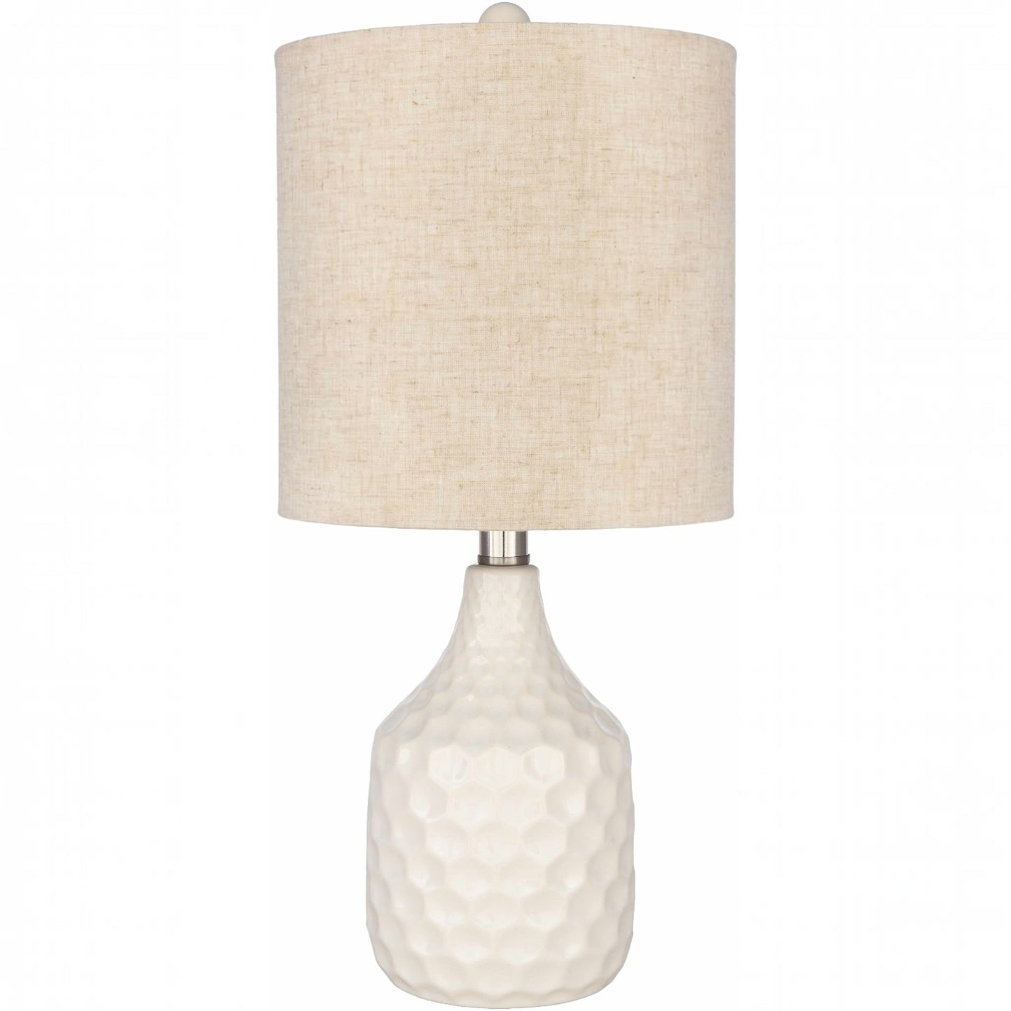 Calla Textured Ceramic Table Lamp