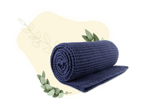 Pure Cotton Waffle Weave Throw