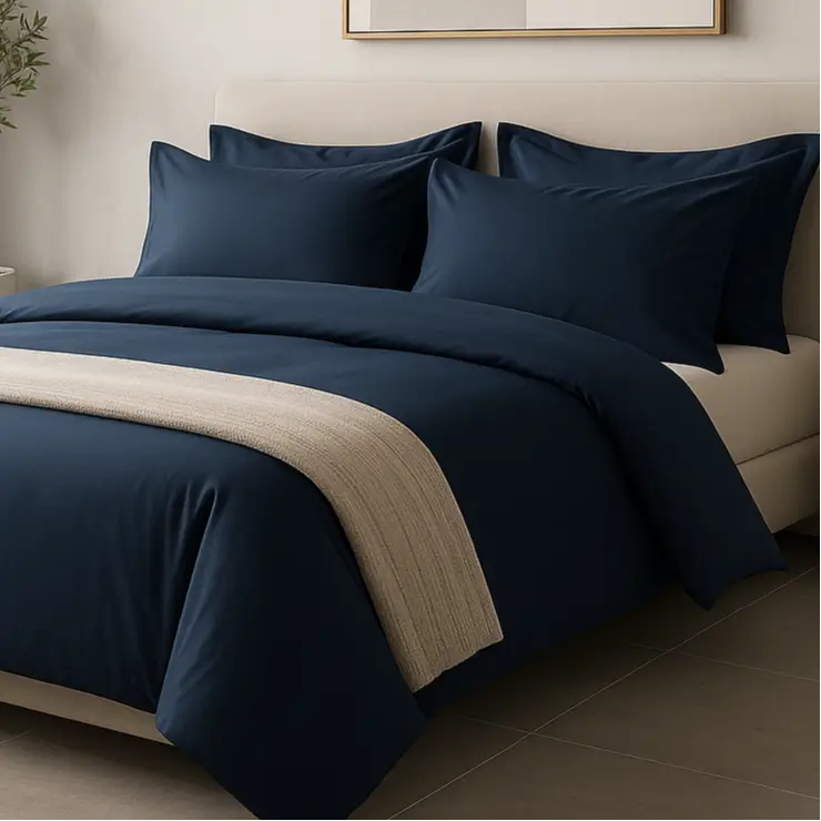 Cotton Sateen Duvet Cover Set