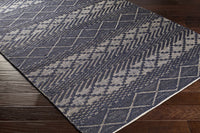 Bunclody Navy Jute & Cotton Rug
