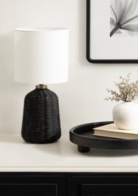 Rattan Table Lamp