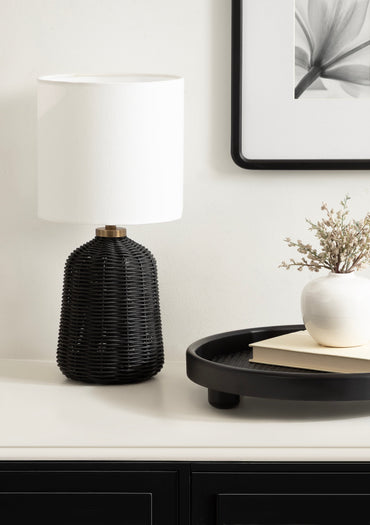 Rattan Table Lamp