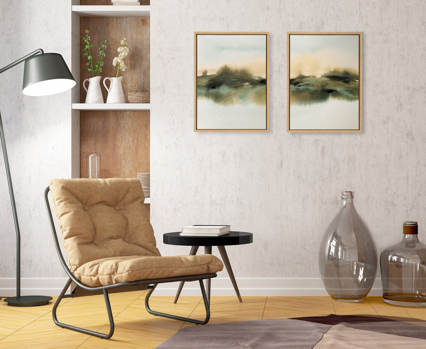 Tranquil Meadows - Framed Print Set