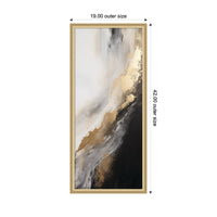Drift Modern Abstract - Framed Print