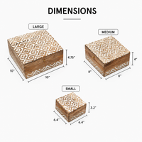 Nested Boxes - Set of 3
