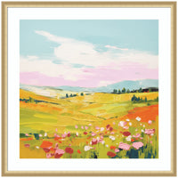 Colorful Meadow - Framed Print