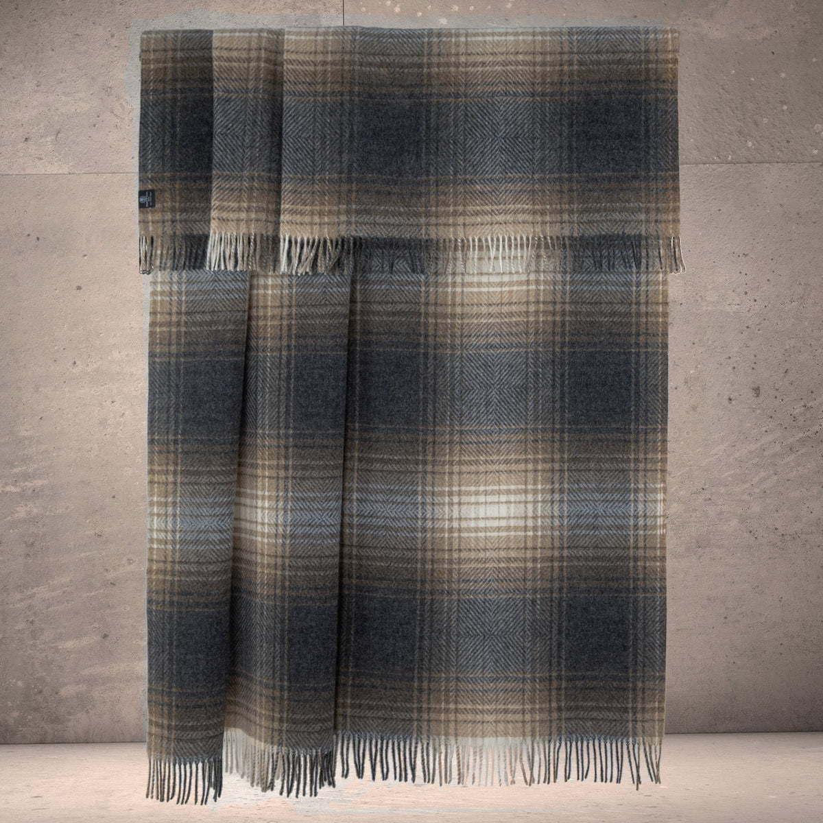 Highland Natural Ombre Throw