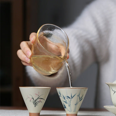 Serene Bloom Teacup