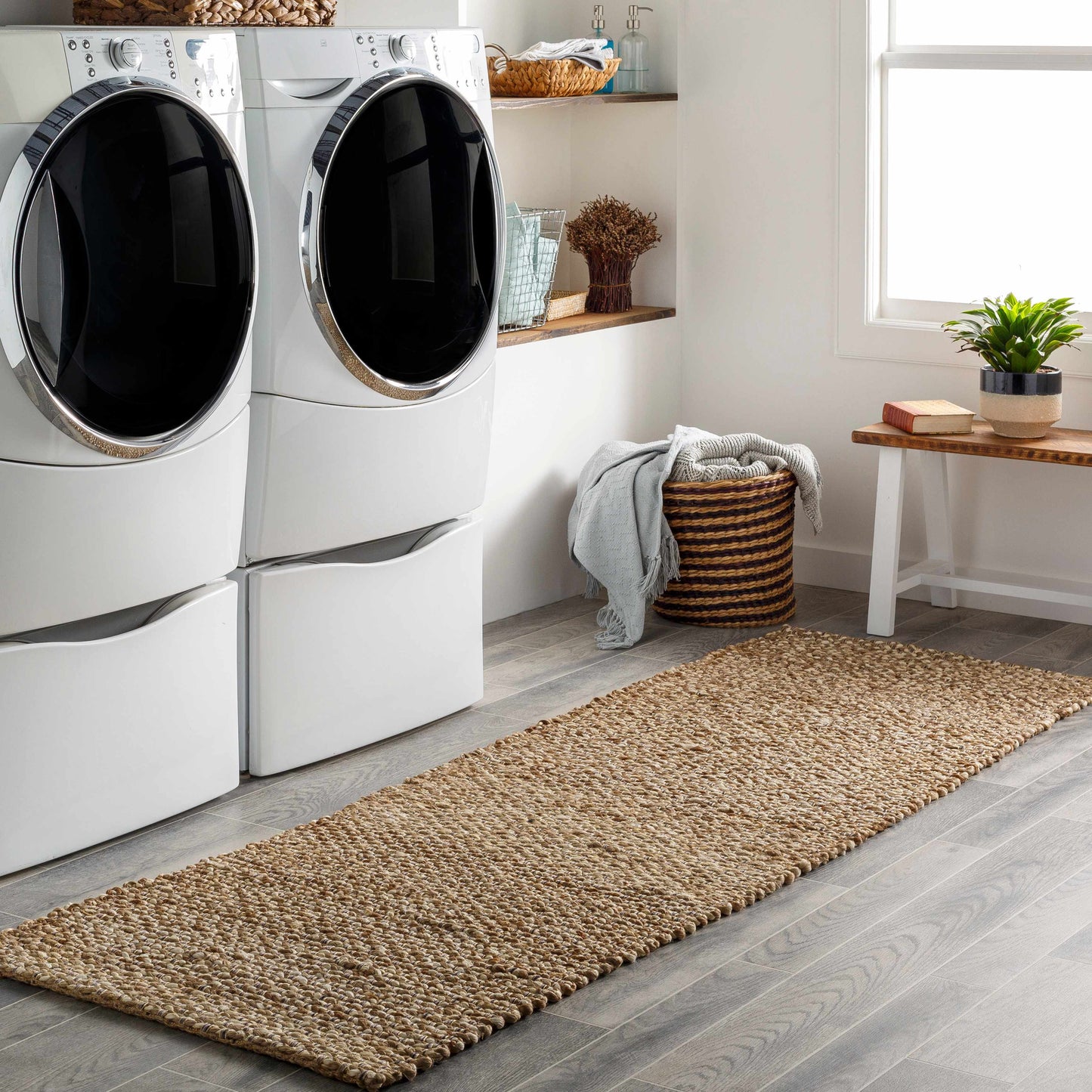 Tula Hand Woven Natural Jute Rug