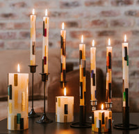 Klimt Geometric Candles