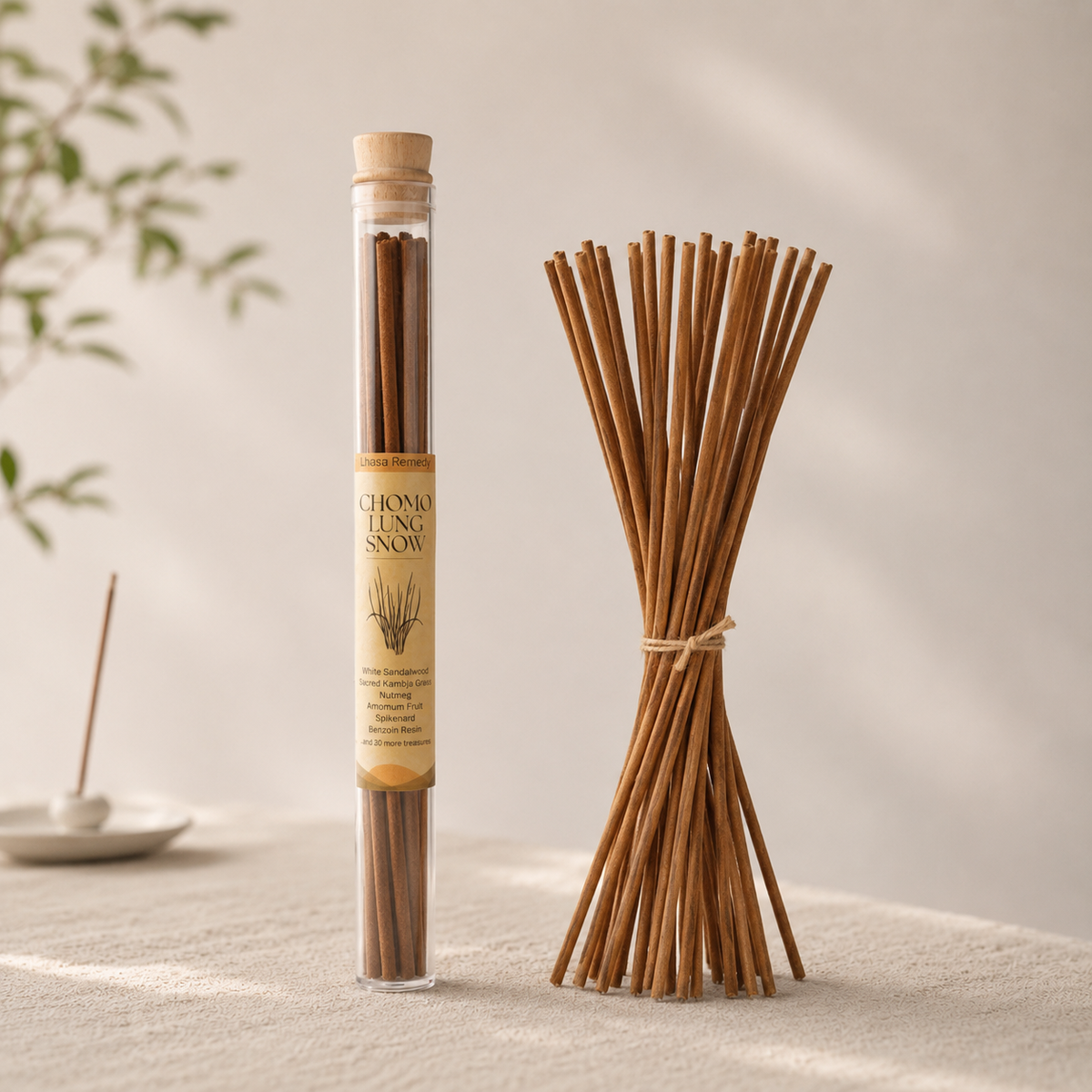 Chomolung Snow Tibetan incense sticks