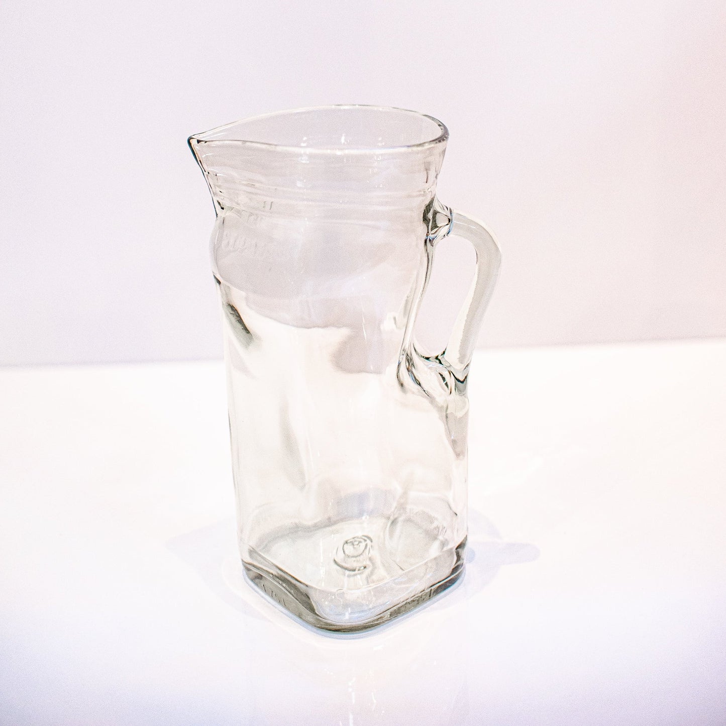 Handled Pitcher - Recycled Glass