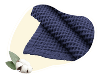 Pure Cotton Waffle Weave Throw