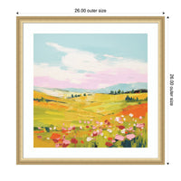Colorful Meadow - Framed Print