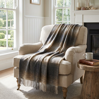 Highland Natural Ombre Throw
