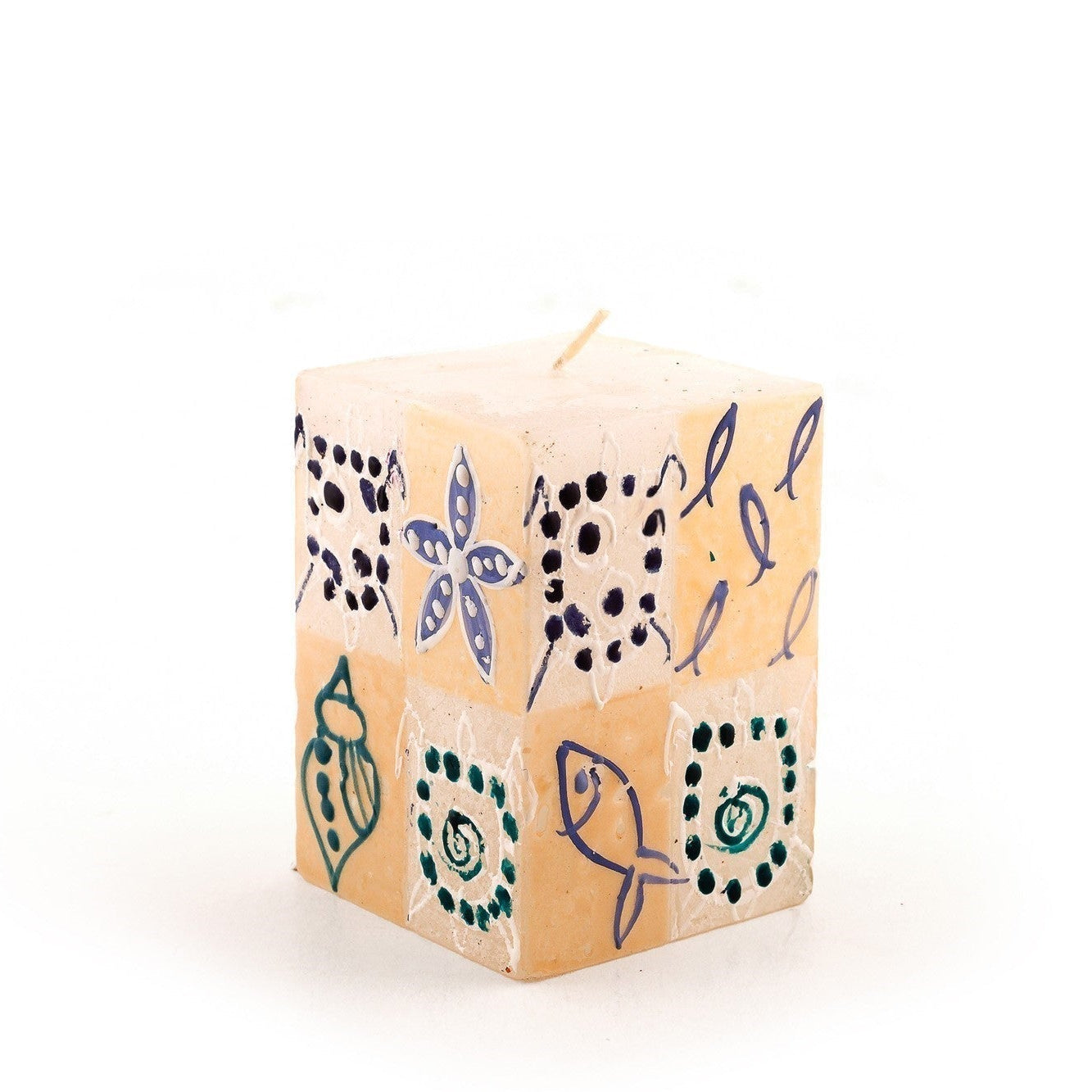 Beach Painted Candles
