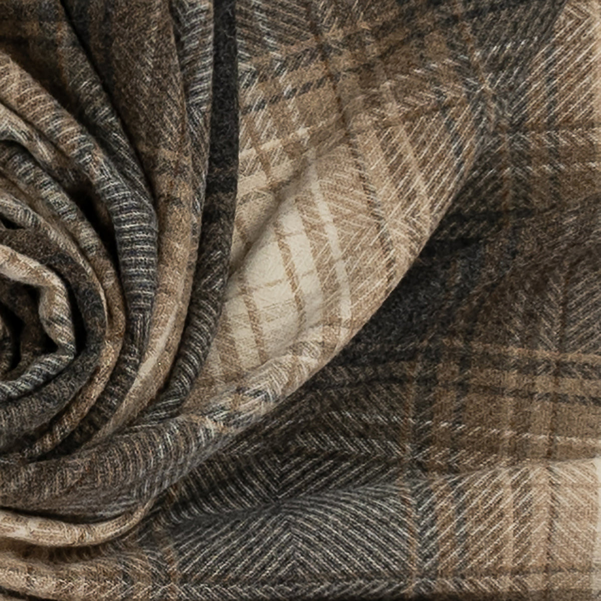 Highland Natural Ombre Throw