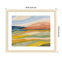 Vibrant Rhythm - Framed Print