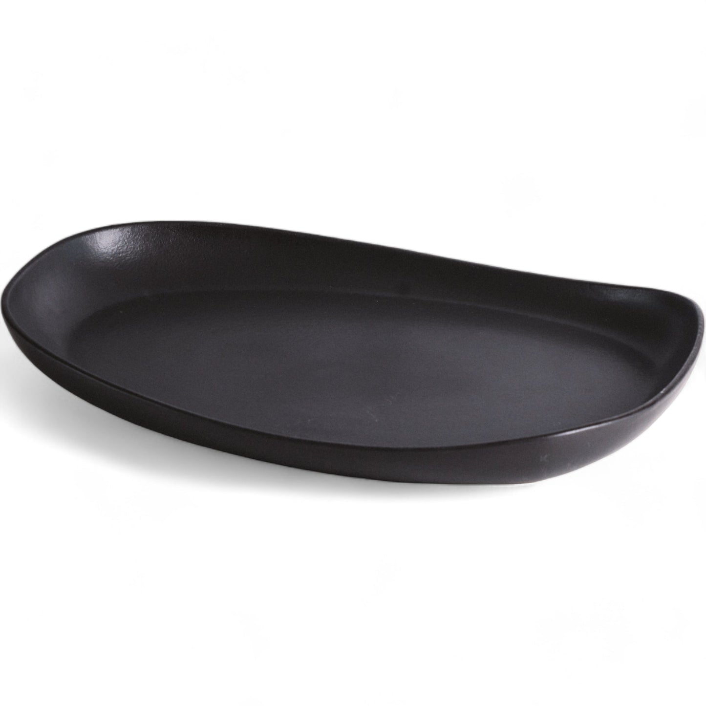 Stoneware Long Curve Platter