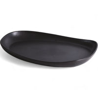 Stoneware Long Curve Platter