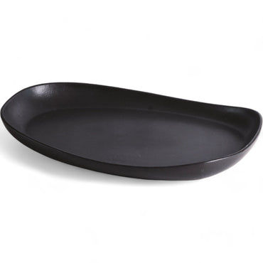 Stoneware Long Curve Platter