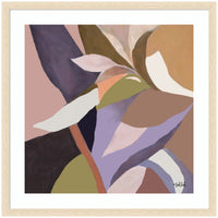 Azure Stems - Framed Print