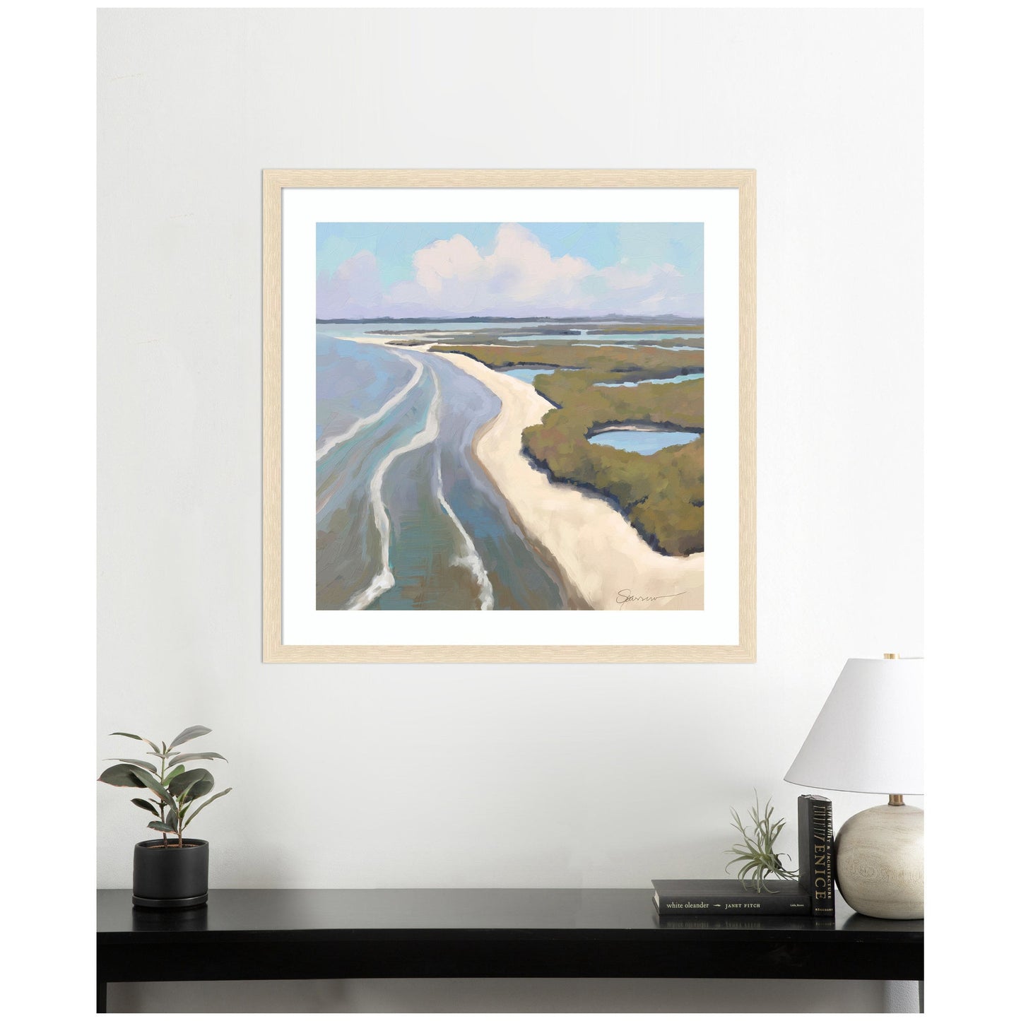 Coastal Visions - Framed Print