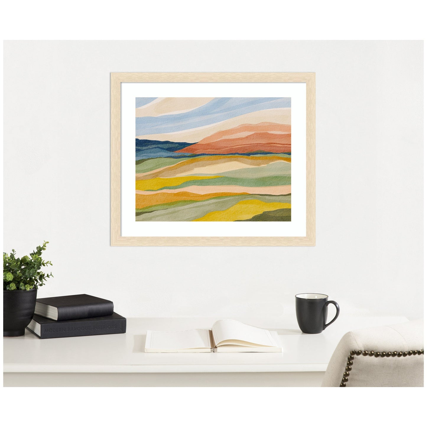 Vibrant Rhythm - Framed Print