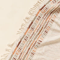 Unah Handwoven Organic Cotton Throw