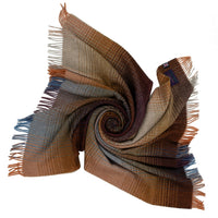 Highland Burgundy Ombre Throw