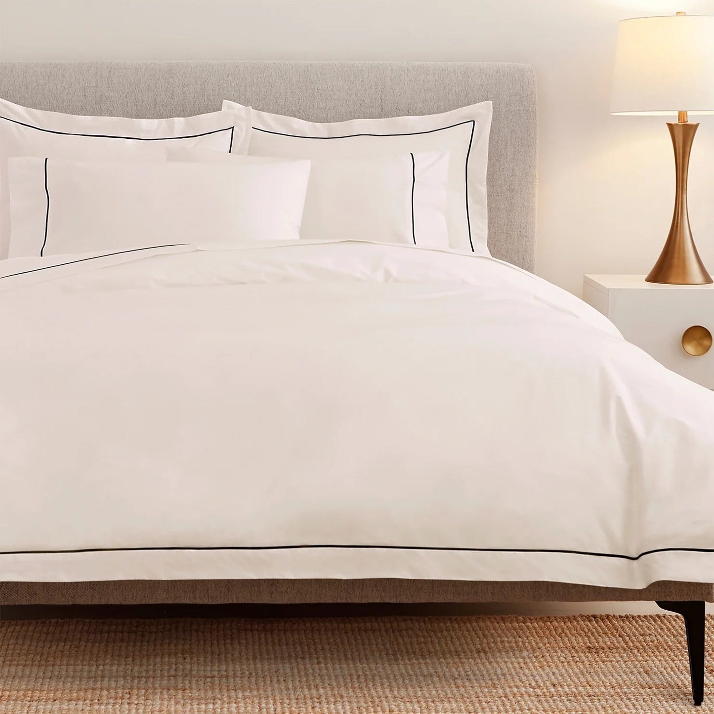 Heirloom Organic Percale Duvet Set