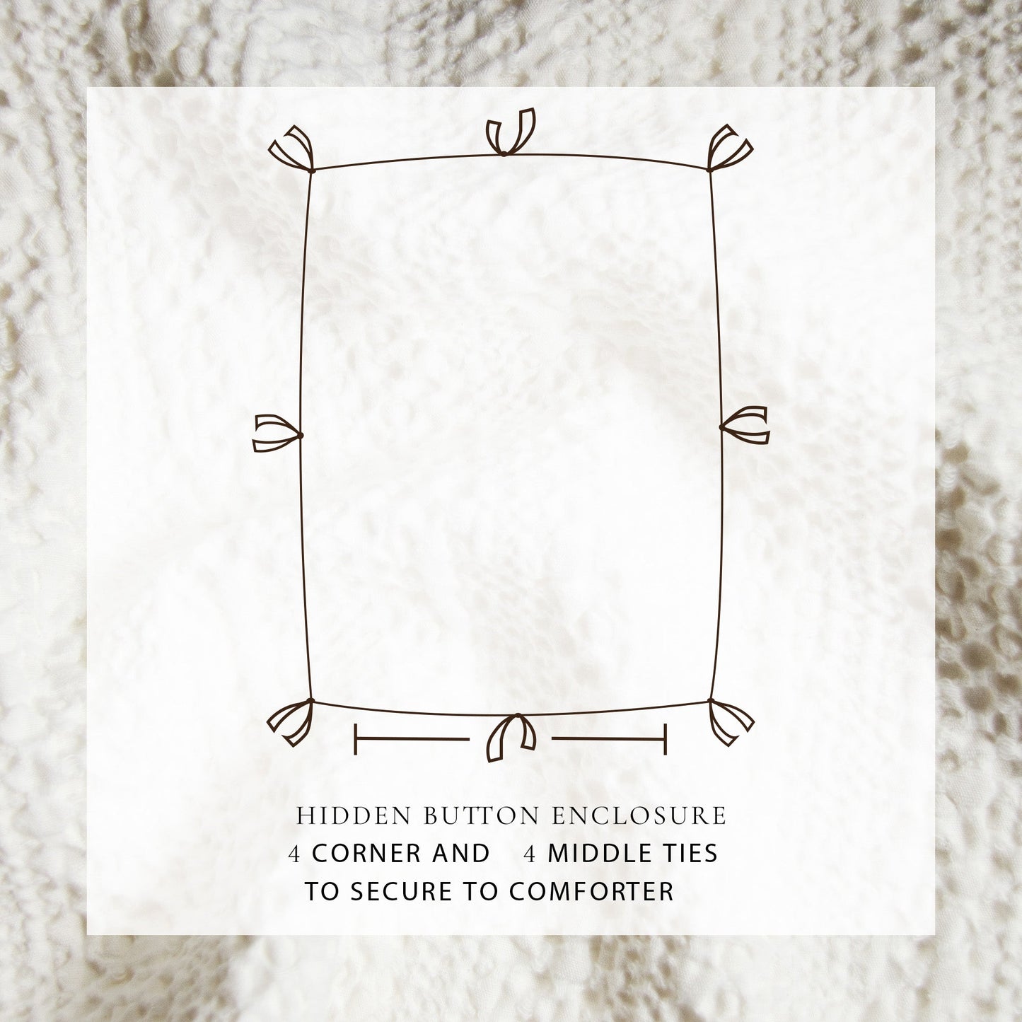 Cotton Honeycomb Waffle Duvet Set