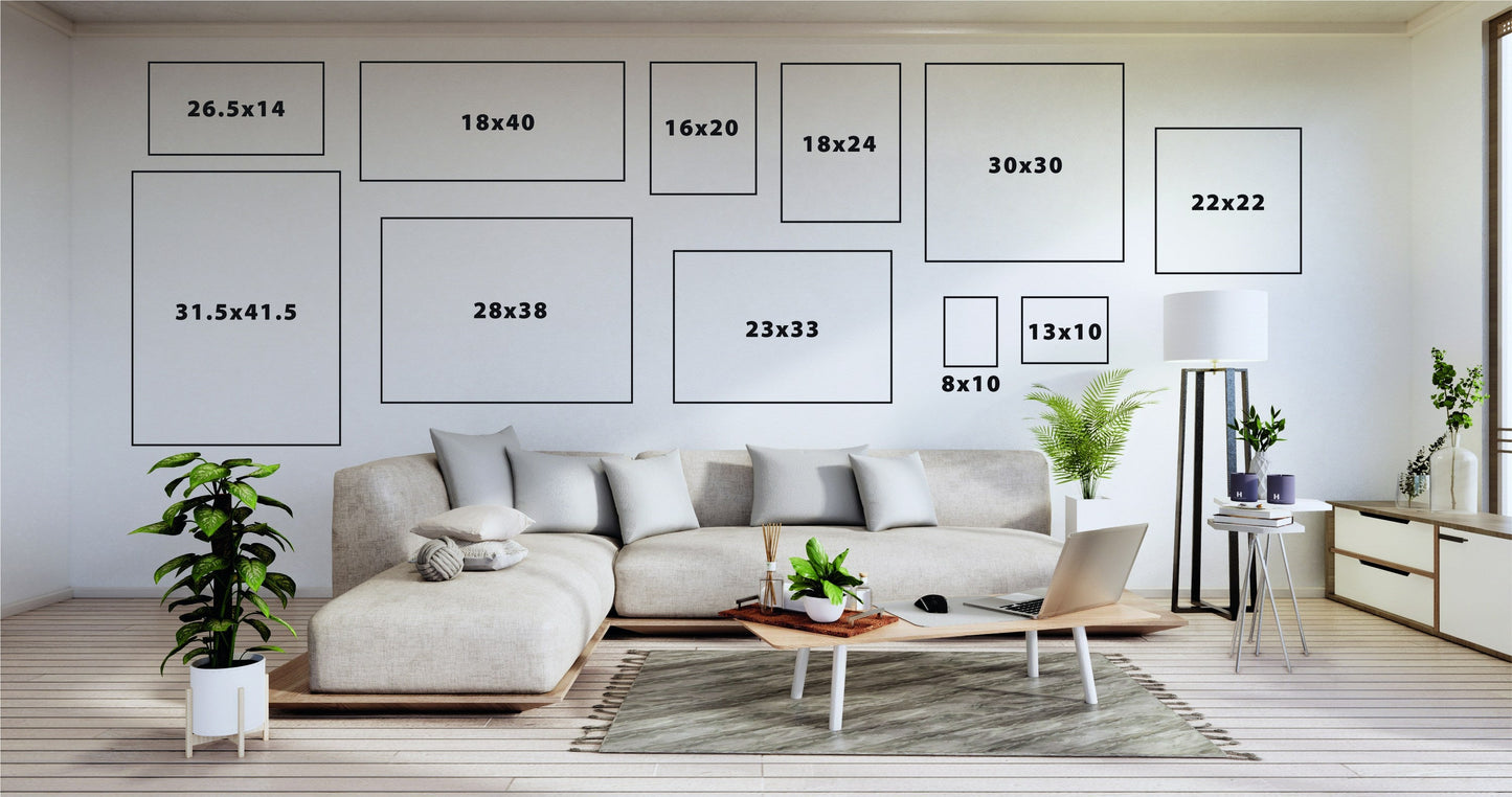 Earth Tone Botanical - Framed Print Set