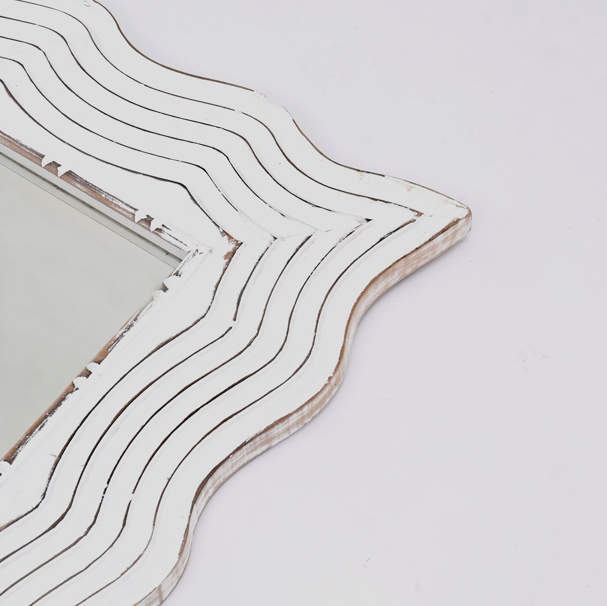 Wooden Wall Mirror - 36x72"