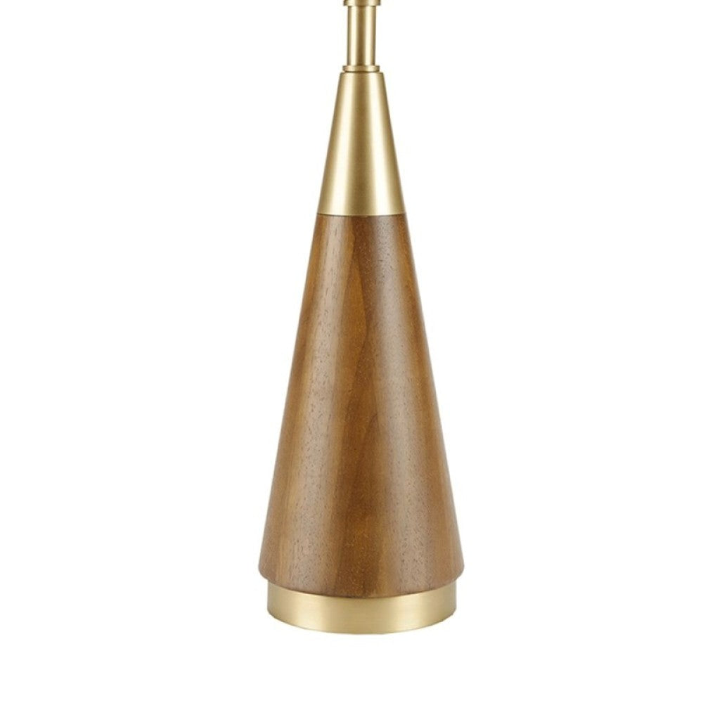 Mid-Century Triangle Table Lamp
