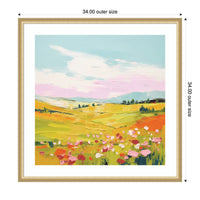 Colorful Meadow - Framed Print