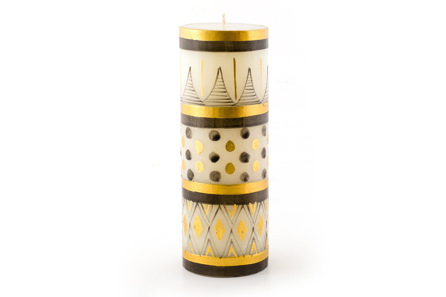 Golden Celebration Candles
