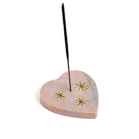 Pink Marble Incense Holder