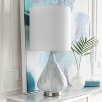 Marble Ceramic Table Lamp