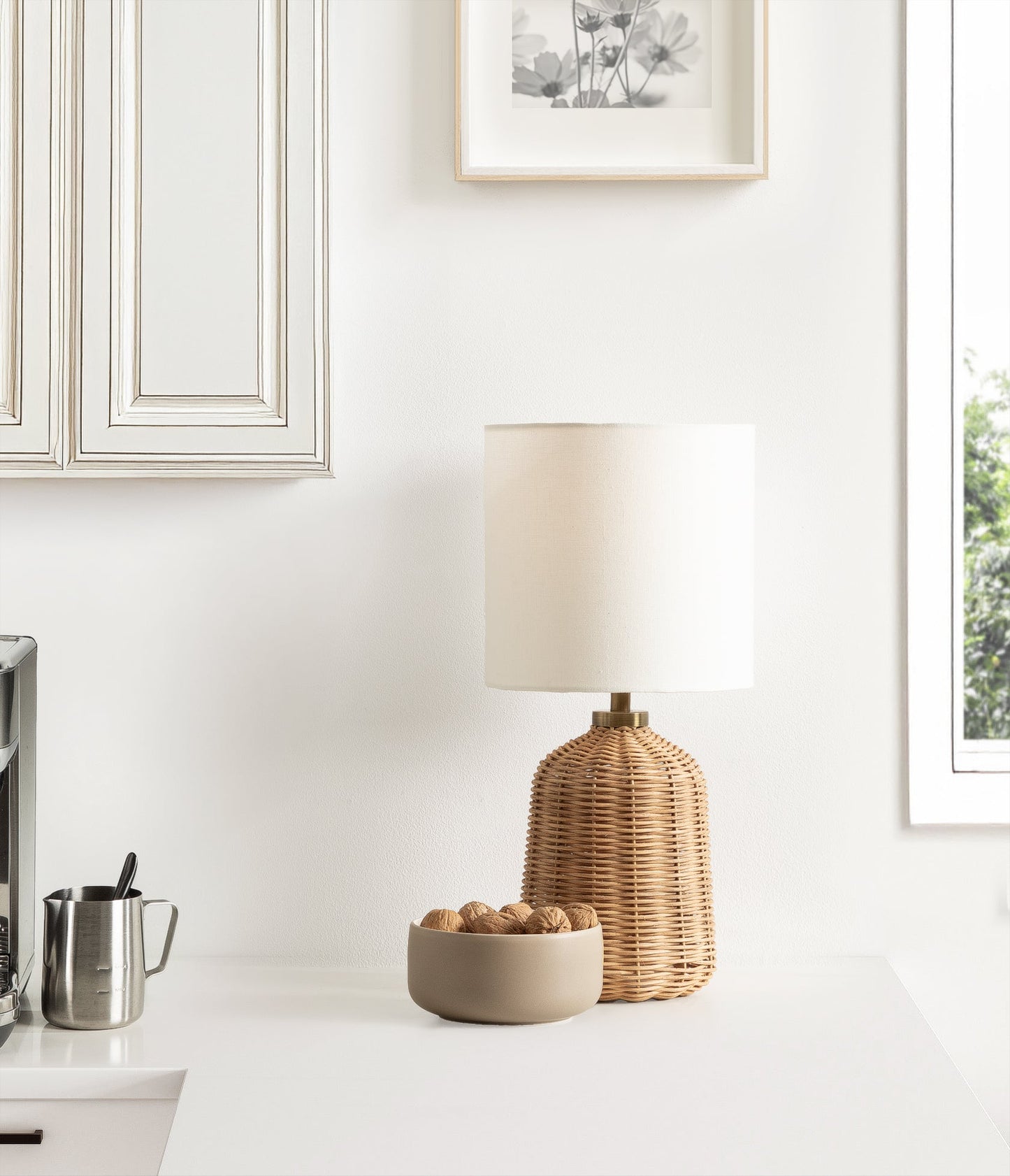 Rattan Table Lamp