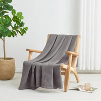 100% Cotton Waffle Weave Blanket