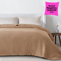 100% Cotton Waffle Weave Blanket