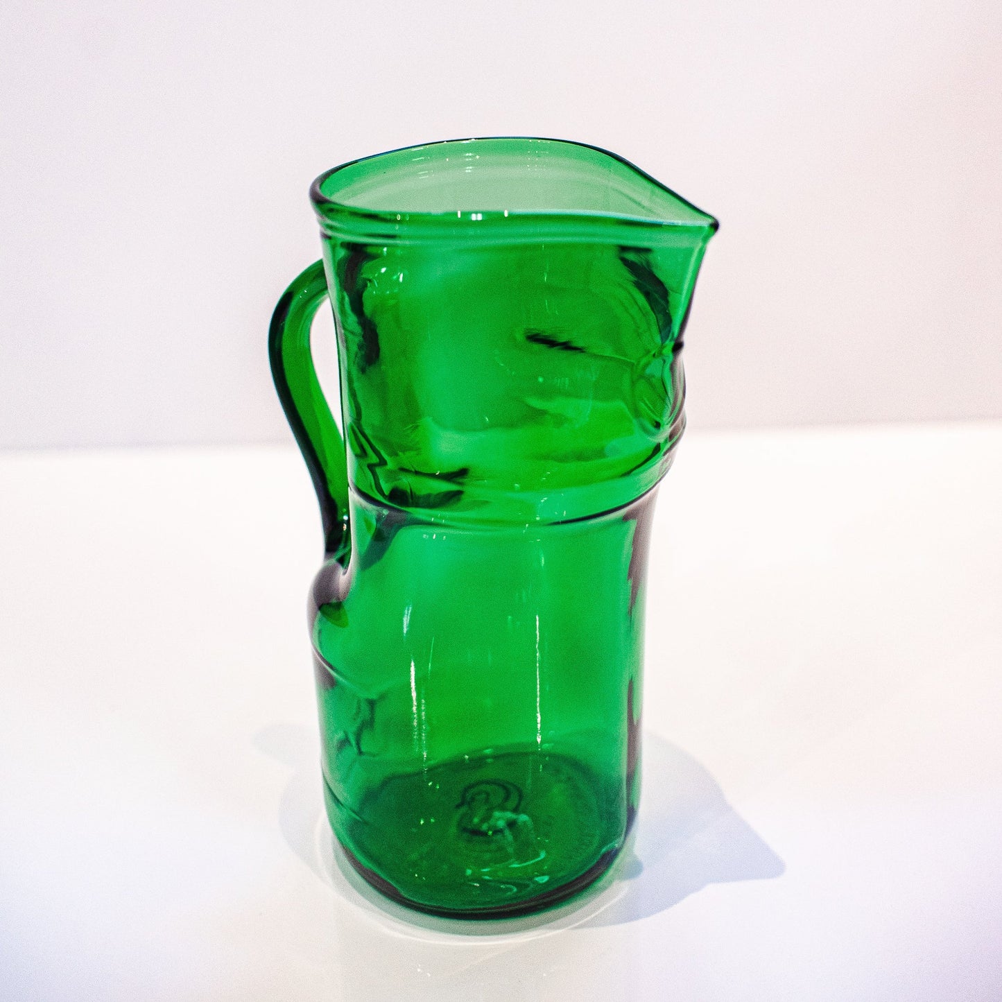 Handled Pitcher - Recycled Glass