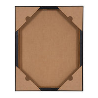 Black Geometric Abstracts - Framed Print Set