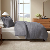 Cotton Honeycomb Waffle Duvet Set