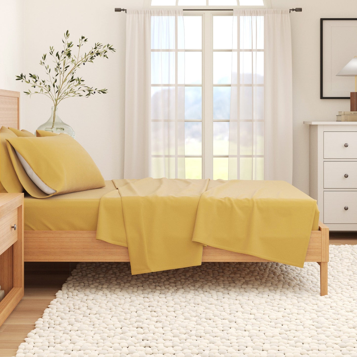 Nordic Cotton Flannel Sheet