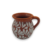 Handmade Brown Pottery Mexican Clay Mug
