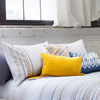 Embroidered Duvet Cover Set